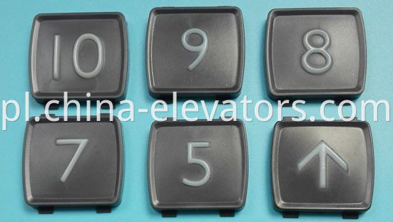 Mitsubishi Elevators LHB-056A Button Marking